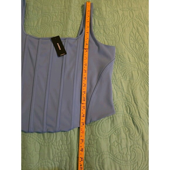 Express Body Contour Women's Size XL Baby Blue High Compression Corset NWT - Picture 9 of 9